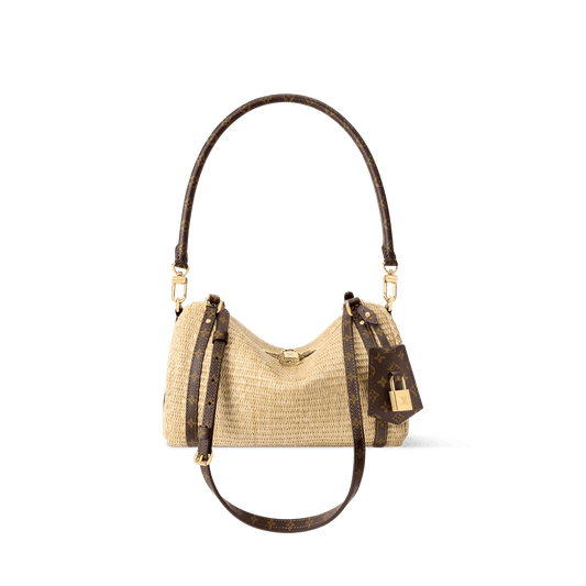 Women's Express PM Raffia-Effect Canvas Tote Bag
