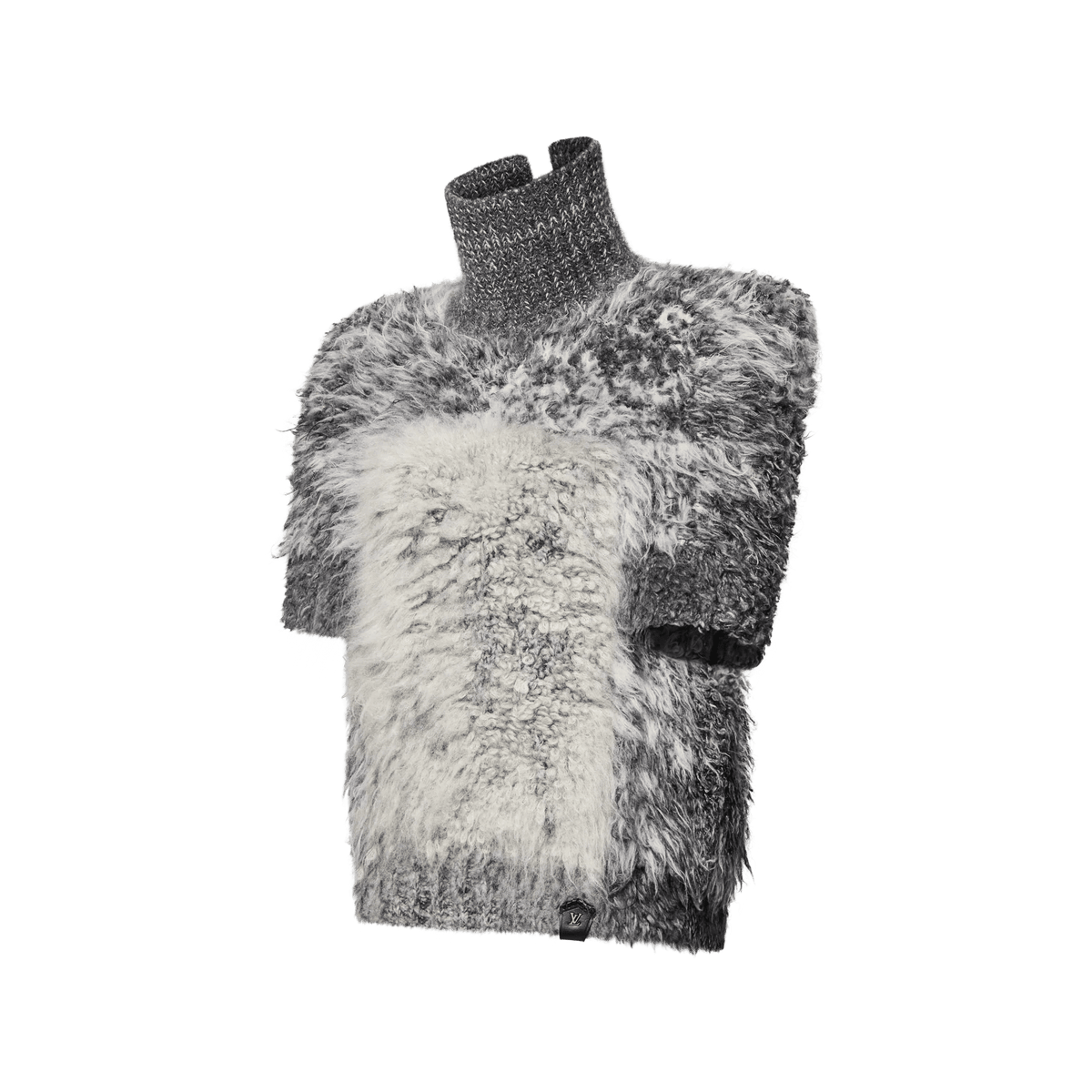 Women's Faux Fur Knit Top