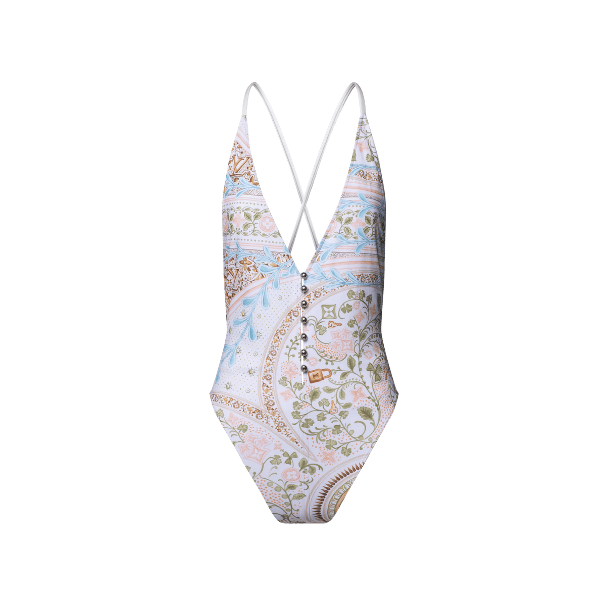 Women's Flower Foulard Swimsuit