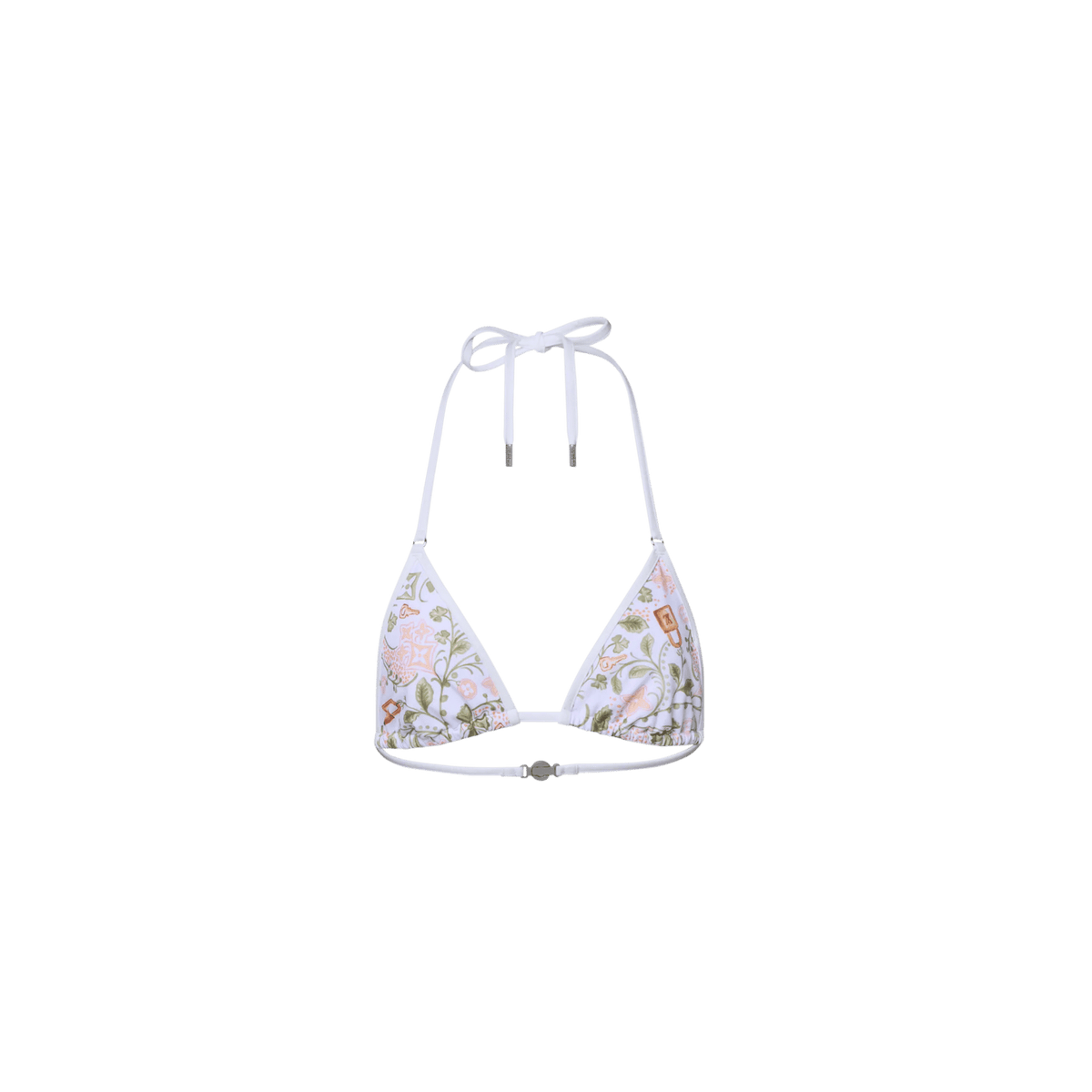 Women's Flower Foulard Bikini Top