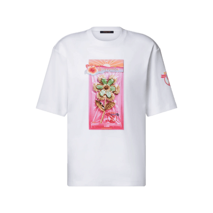 Women's Flower Toy Print T-Shirt