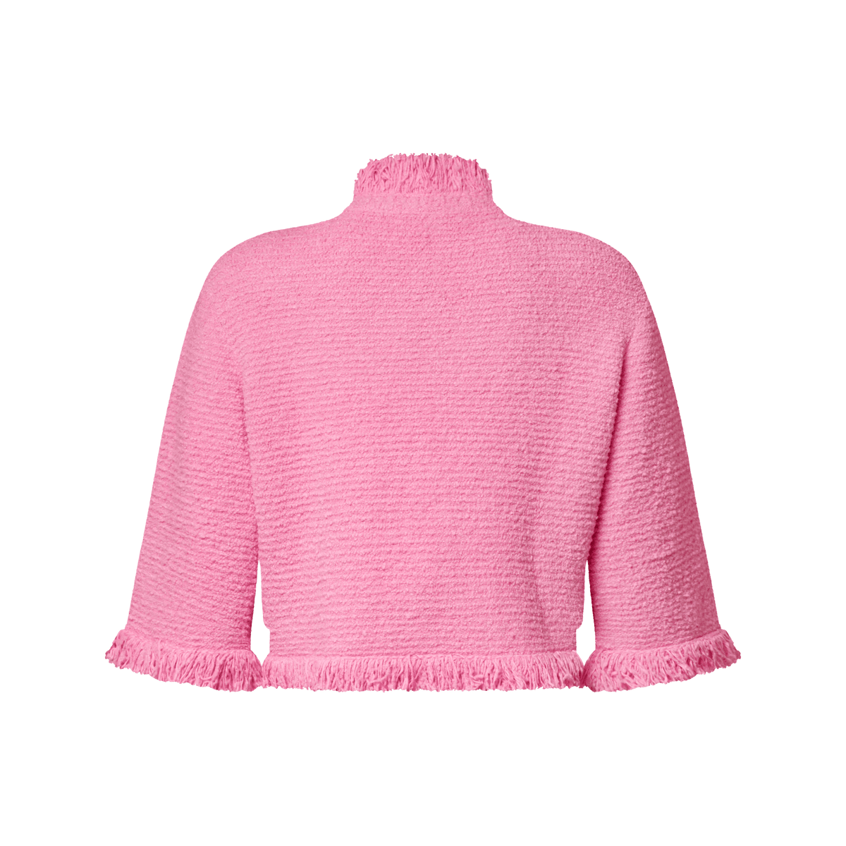 Women's Fringe Hem Toweling Jacket
