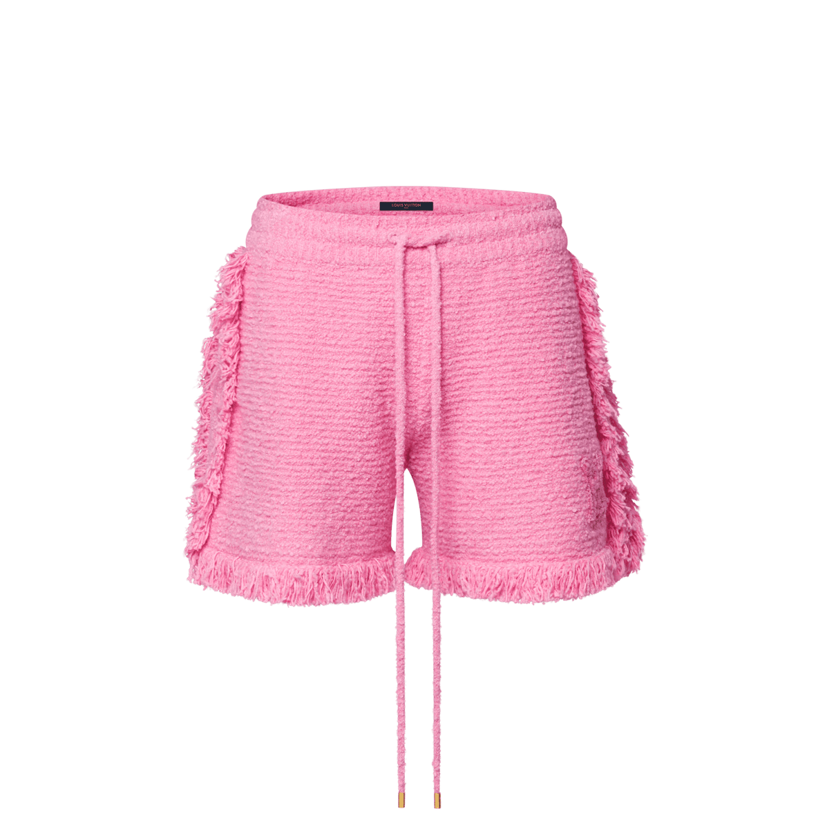 Women's Fringe Hem Toweling Shorts