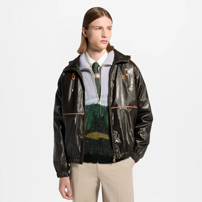 Men's Glossy Windbreaker