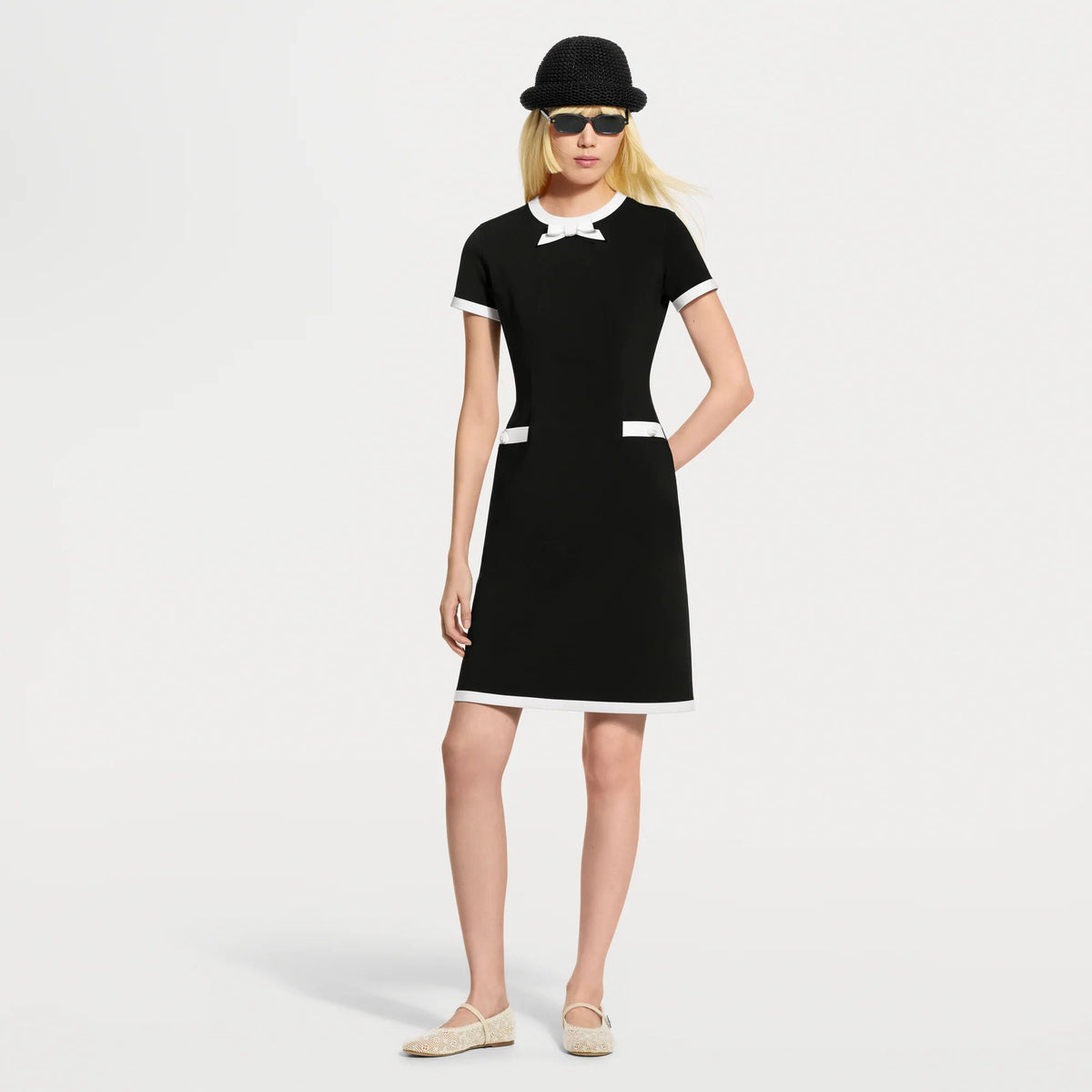 Women's Graphic Trim Technical Jersey Dress