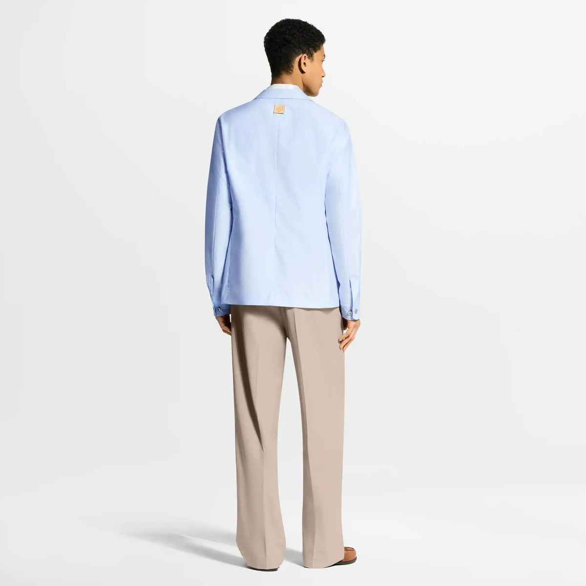 Men's Light Unconstructed Cotton-Silk Jacket