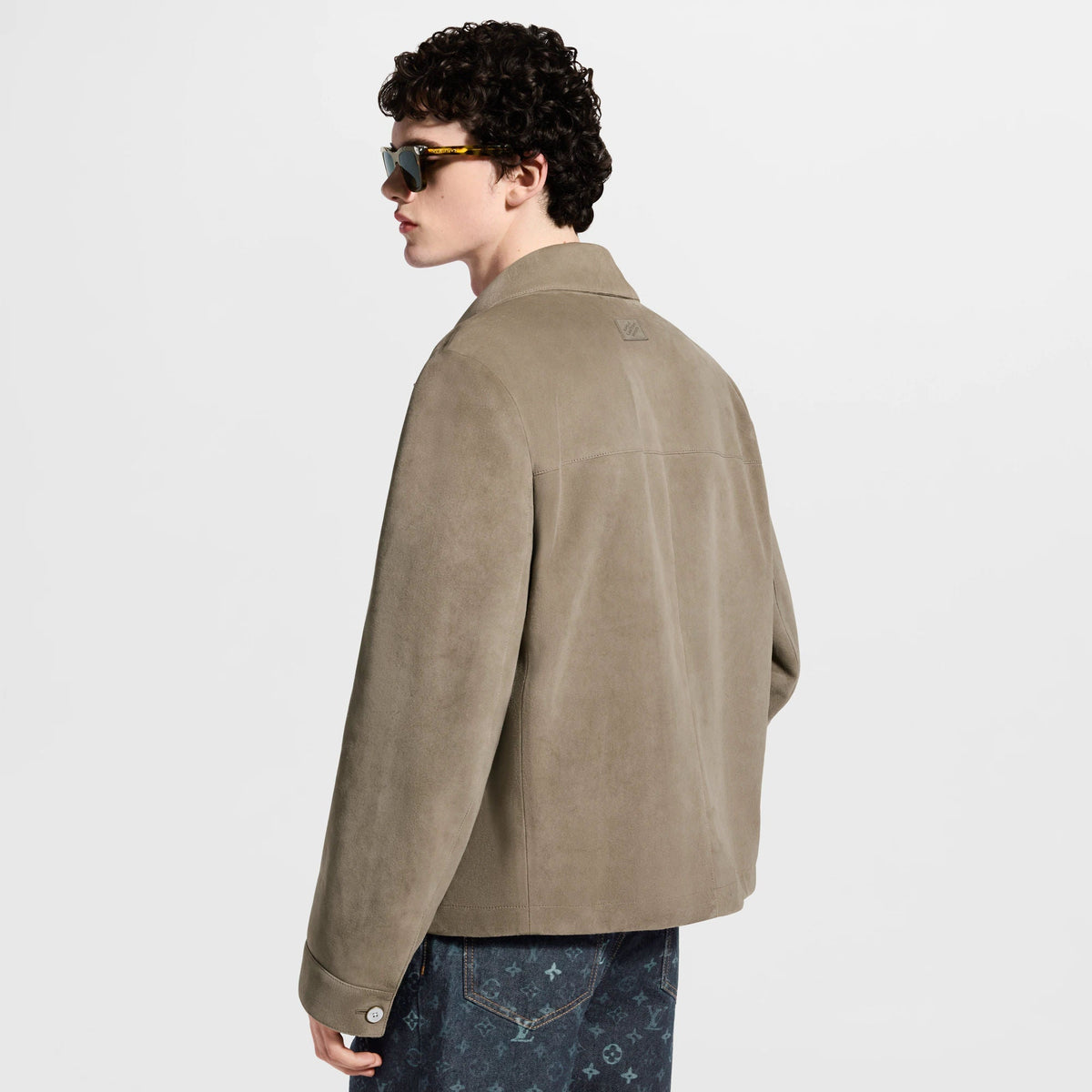 Men's Light Suede Workwear Jacket