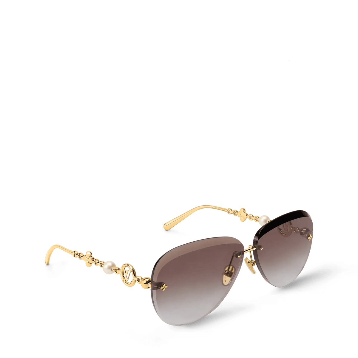 Women's Jewel Pearl Pilot Sunglasses