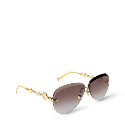 Women's Jewel Pearl Pilot Sunglasses