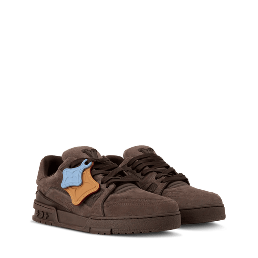 Men's LV Trainer Distressed Sneaker