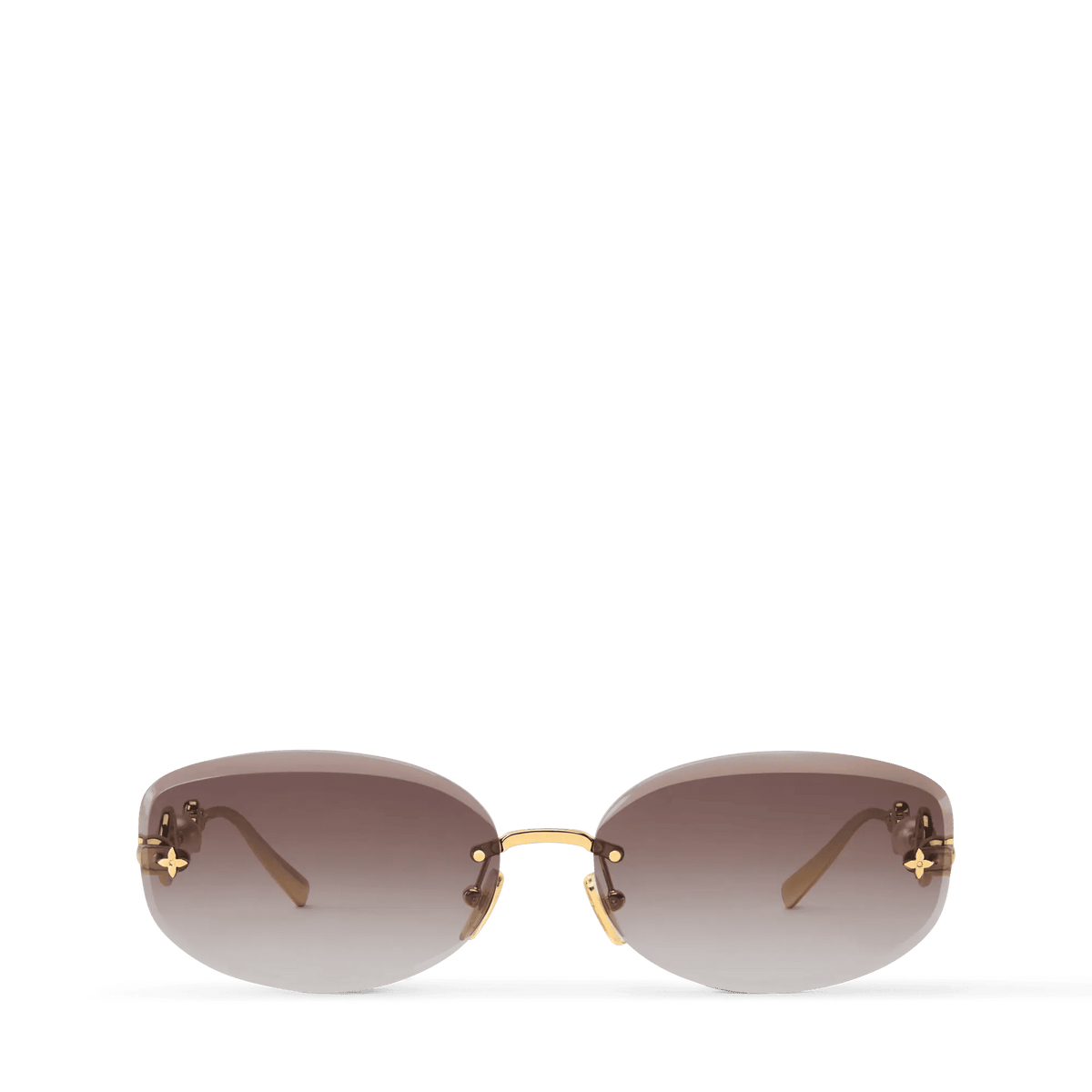 Women's Jewel Pearl Oval Sunglasses