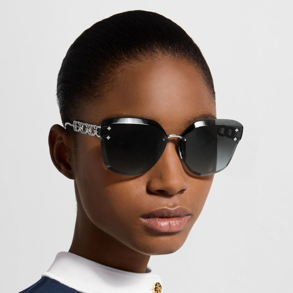 Women's Jewel Cat Eye Sunglasses