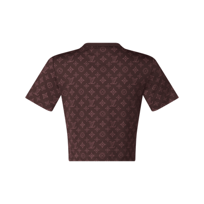 Women's Mahina Print Cotton Crop Top