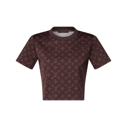 Women's Mahina Print Cotton Crop Top
