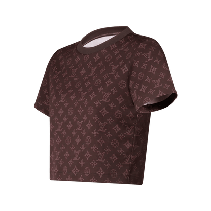 Women's Mahina Print Cotton Crop Top