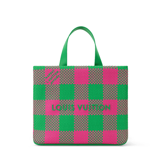 Men's Mini Shopper Tote Monogram Calf Leather