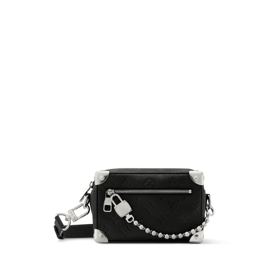 Men's Mini Soft Trunk Taurillon Monogram Black