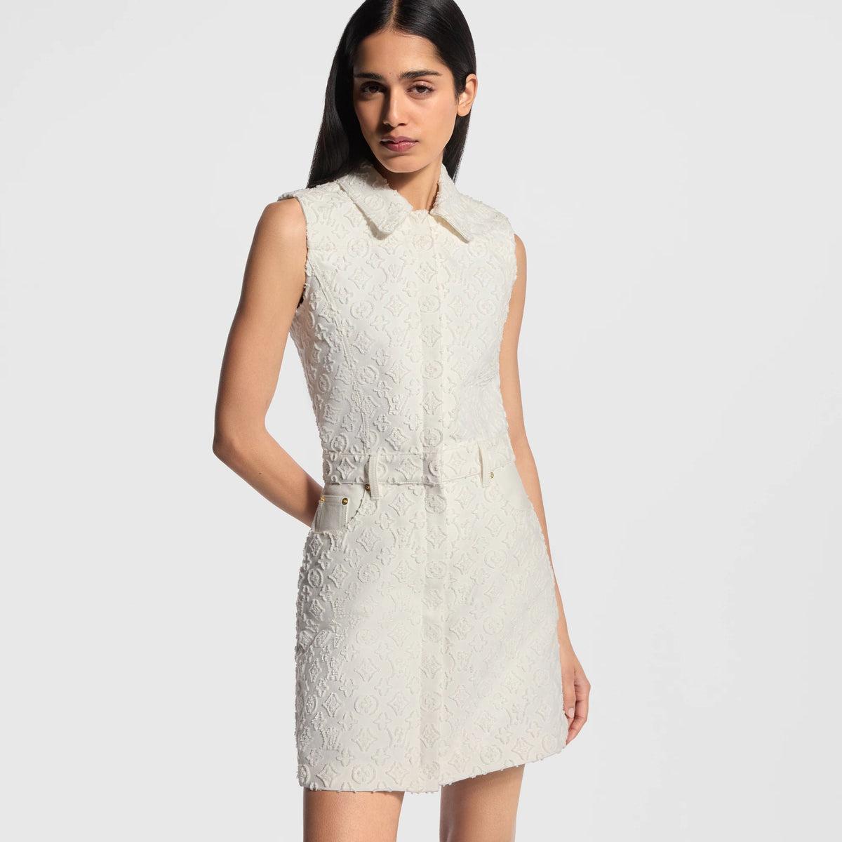 Women's Monogram Fil Coupé Fitted Dress