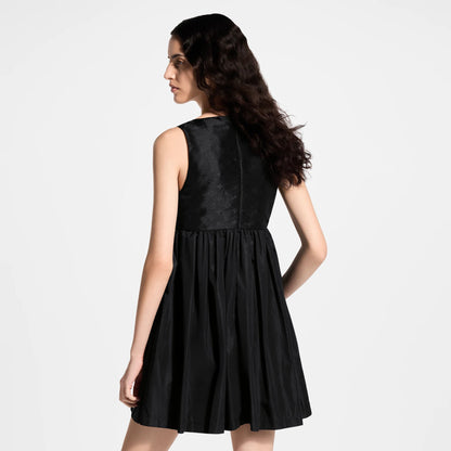 Women's Monogram Accent Babydoll Dress