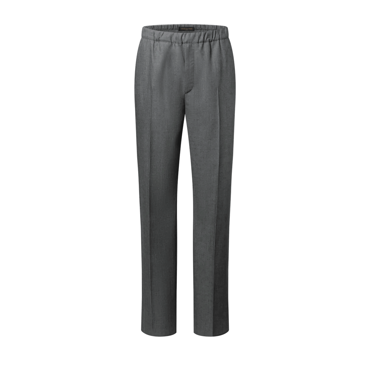 Men's Monogram Wool-Silk Drawstring Pants