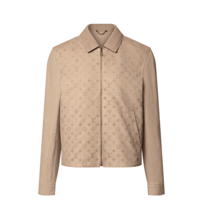 Men's Monogram Leather Mix Blouson