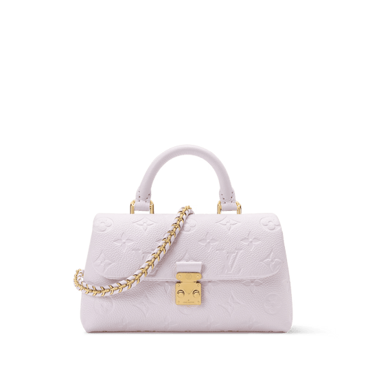 Nano Madeleine Sweet Lavender Monogram Empreinte Leather Gold-Toned Hardware