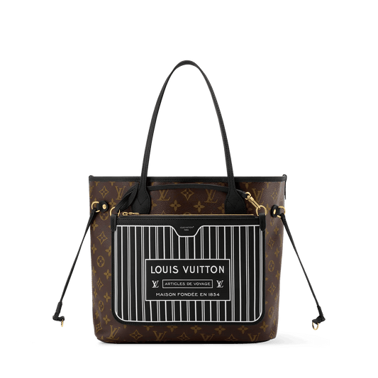 Women's Neverfull Inside Out MM Monogram Coated Canvas Tote M28351