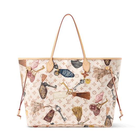 Women's Neverfull GM Getaway Dune Canvas Tote Bag M29449