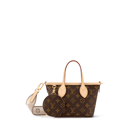 Women's Neverfull BB Monogram Beige Tote Bag