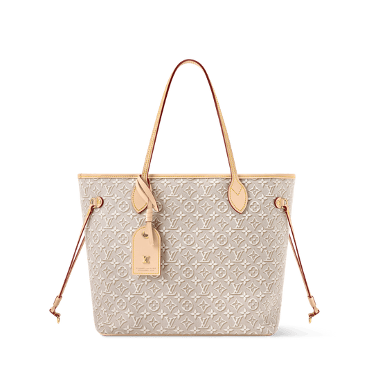 Women's Neverfull MM Monogram Emblème Peuplier Jacquard Tote