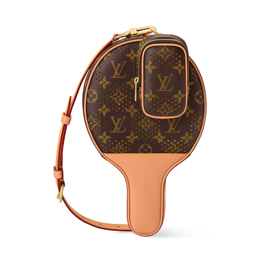 Men's Ping Pong Bag Monogram Grid Canvas