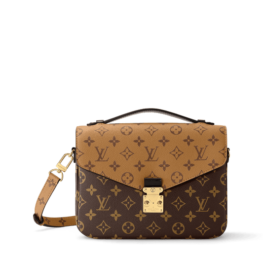 Women's Pochette Métis Monogram Reverse Canvas Satchel Bag