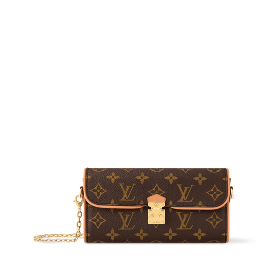 Pochette Camille Monogram Coated Canvas Gold-Toned Hardware