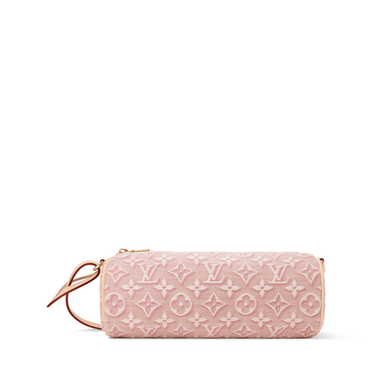 Pochette Papillon Monogram Emblème Rose Ruban Gold-Toned Hardware