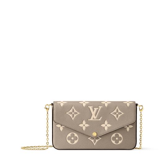 Women's Pochette Félicie Monogram Empreinte Leather Pouch M82610