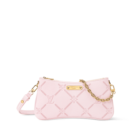 Pochette Liv Monogram Empreinte Leather Light Bliss Couture Gold-Toned Hardware