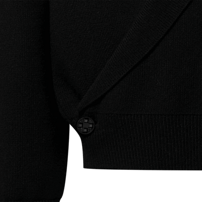 Men's Shawl Collar Knit Jacket