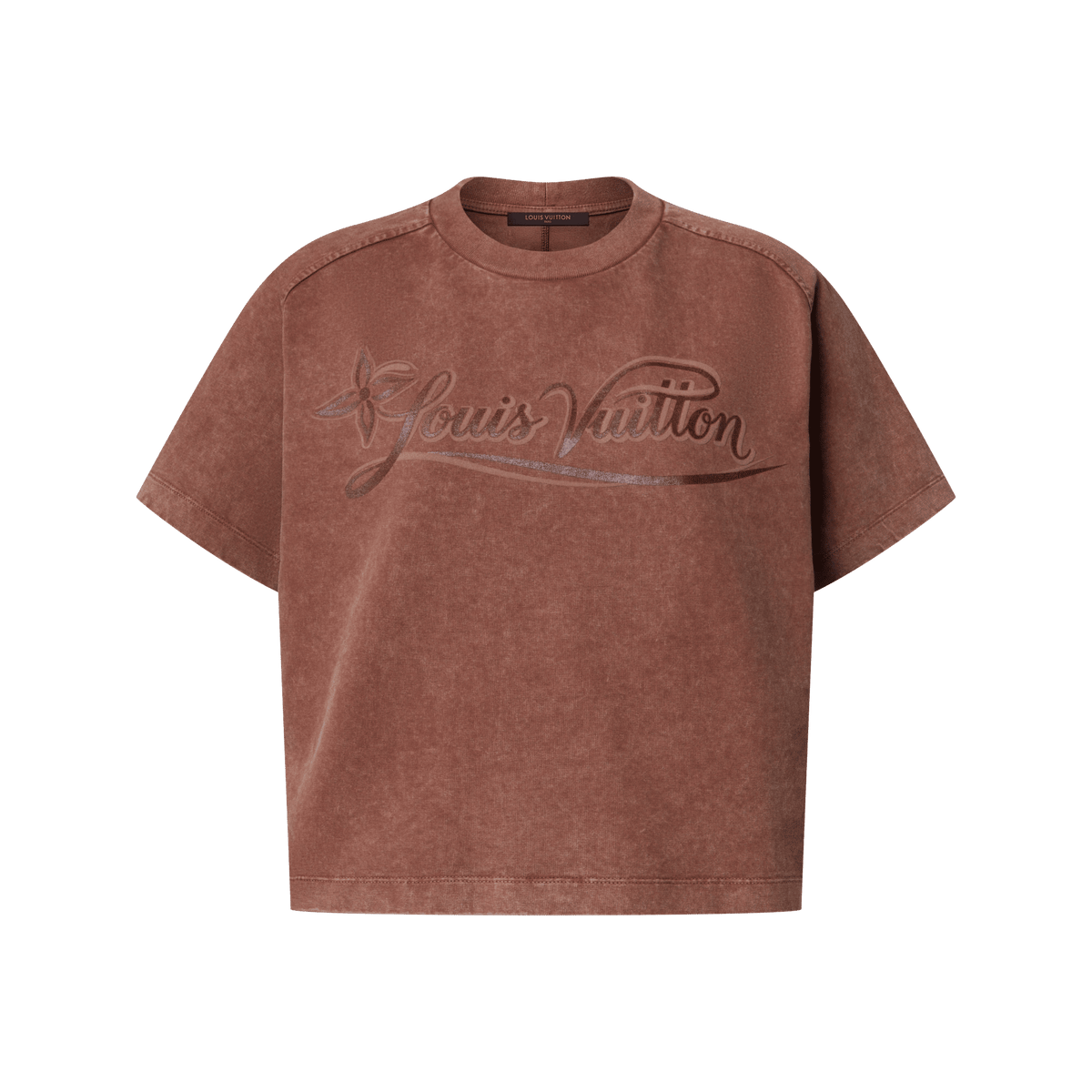 Women's Signature Print Overdyed T-Shirt