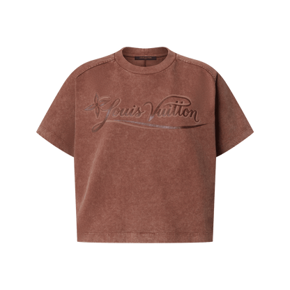 Women's Signature Print Overdyed T-Shirt