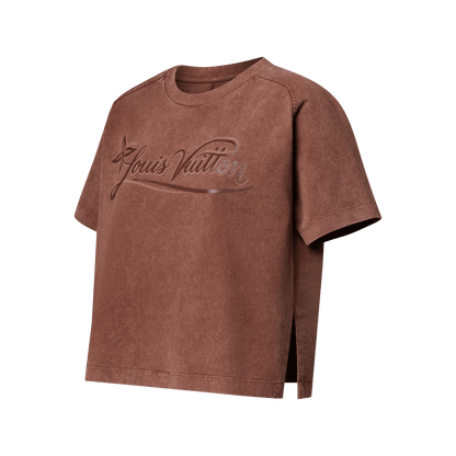 Women's Signature Print Overdyed T-Shirt