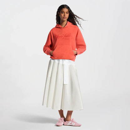 Women's Signature Print Overdyed Hoodie