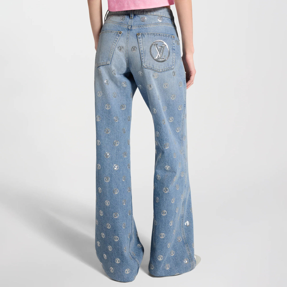 Women's Signature Sequin Straight Jeans
