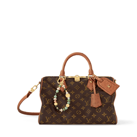 Women's Speedy Soft 30 Boho Monogram Coated Canvas Handbag N87212