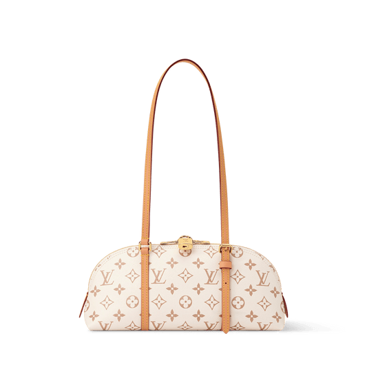 Women's Squire East-West Monogram Dune Canvas Shoulder Bag