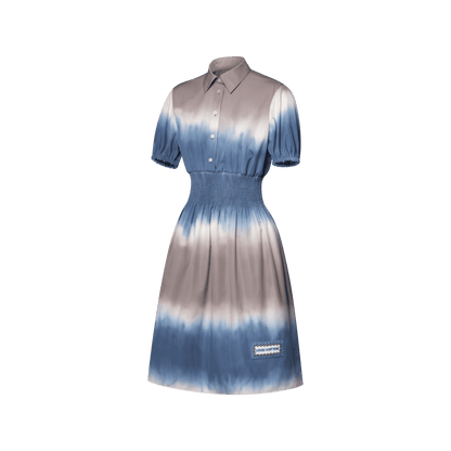 Women's Tie Dye Shirt Dress