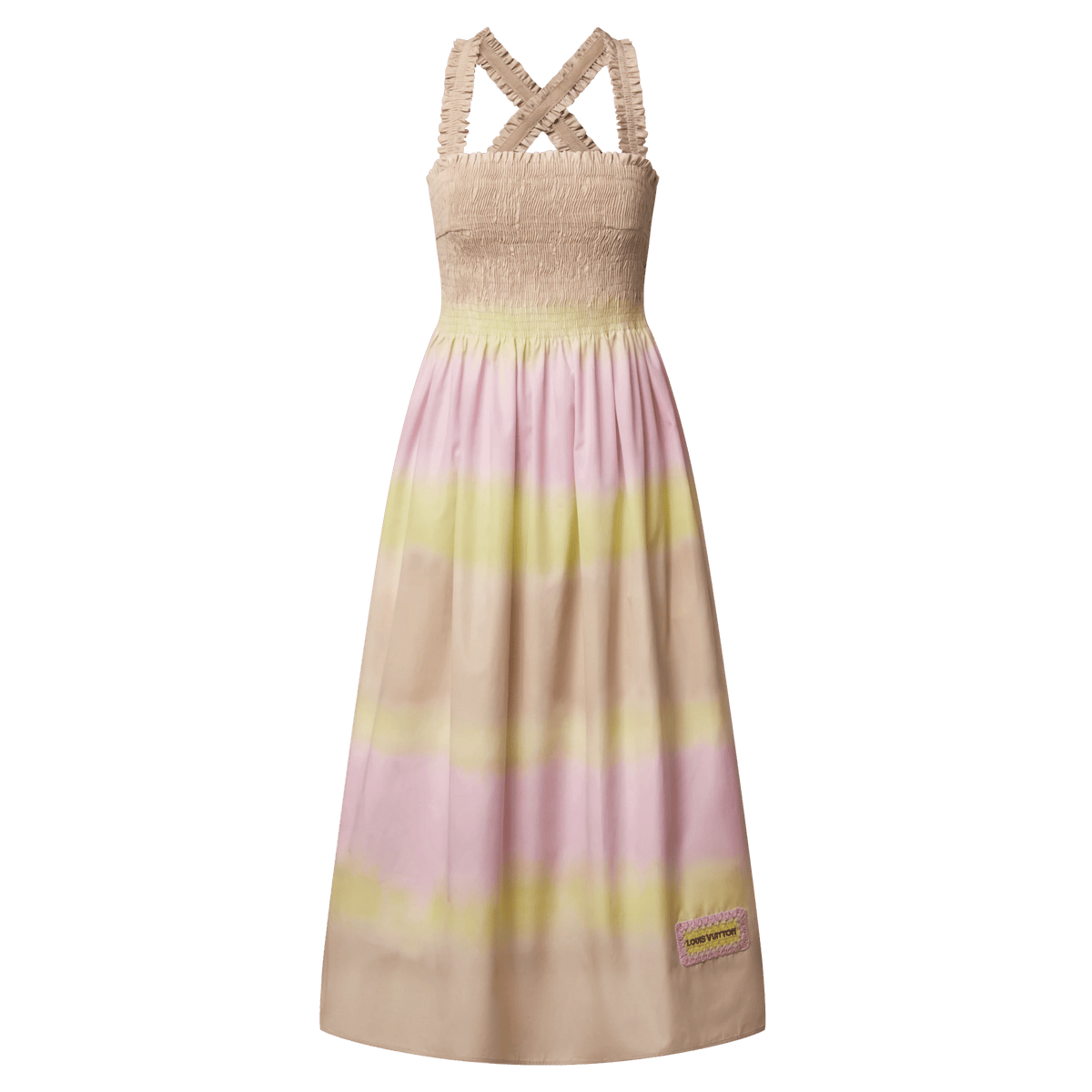 Women's Tie Dye Smocked Dress