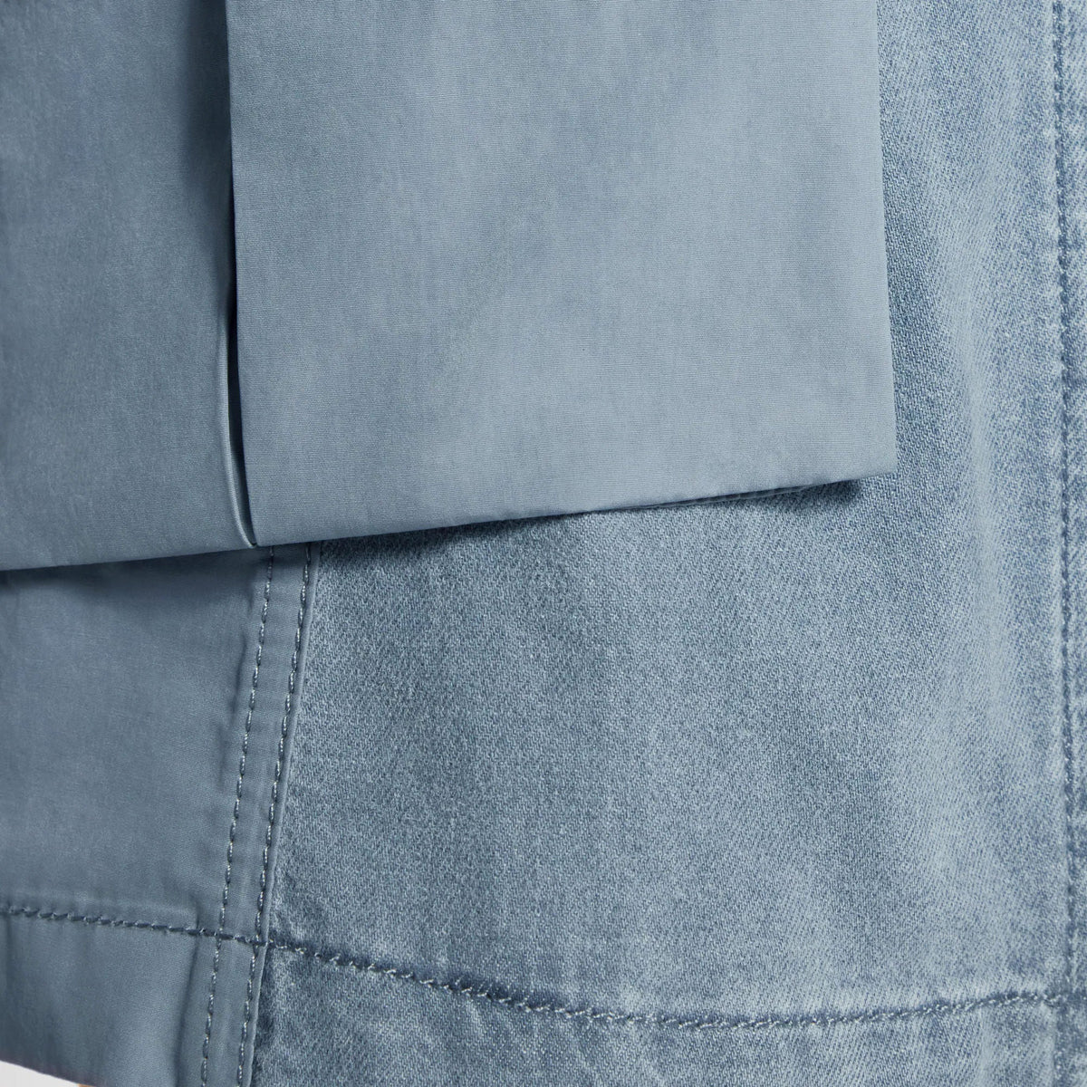 Women's Utility Pocket Washed Denim Dress
