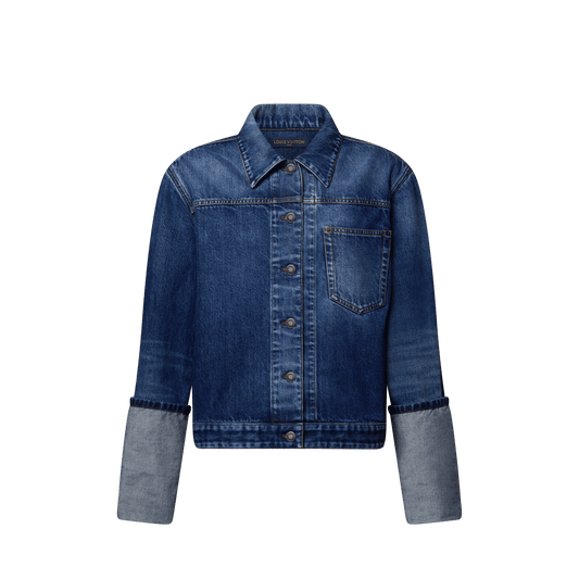 Women's XL Cuff Denim Jacket