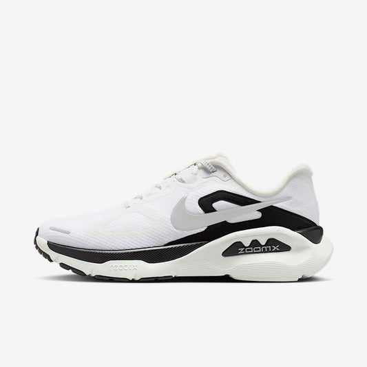 Structure Plus Men's Road Running Shoes - Summit White/Black/Metallic Silver