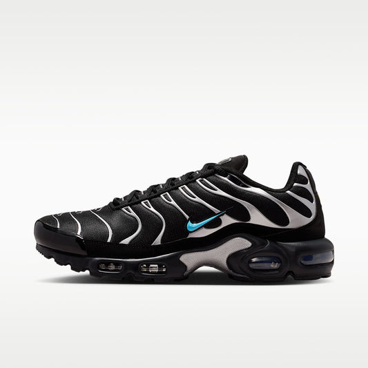 Air Max Plus Premium Men's Shoes, Black/Chrome/Gamma Blue